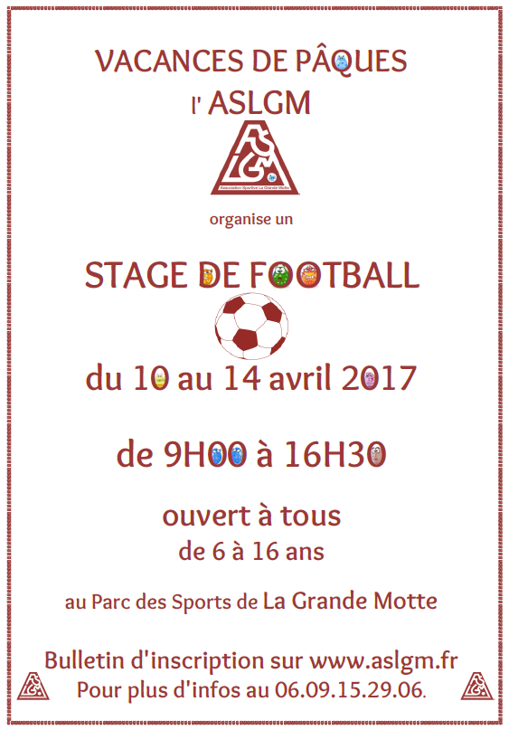Stage avril 2017